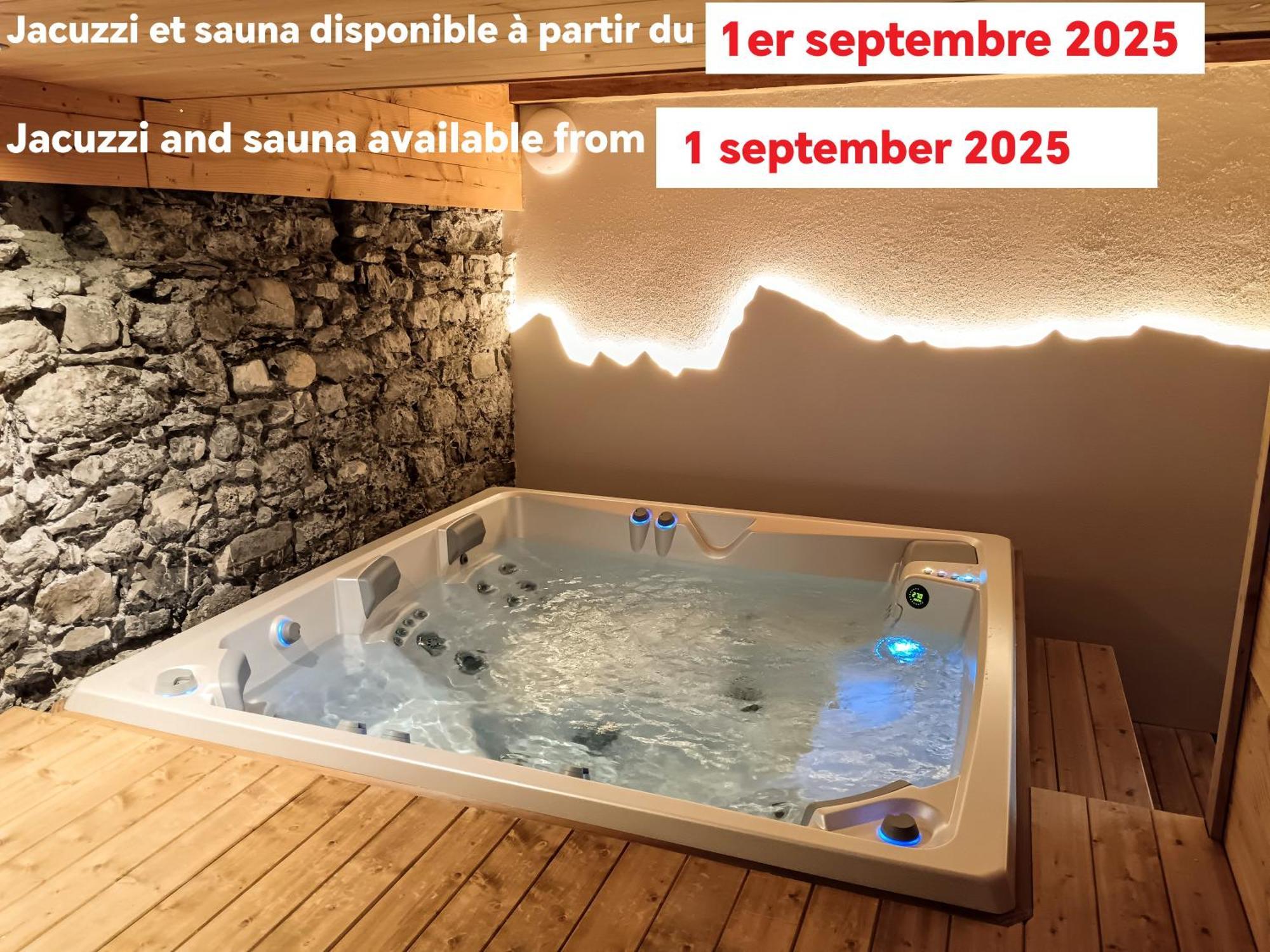Chez Leon, Jacuzzi Et Sauna Des Le 1Er Septembre 2025 Samoëns Exterior foto